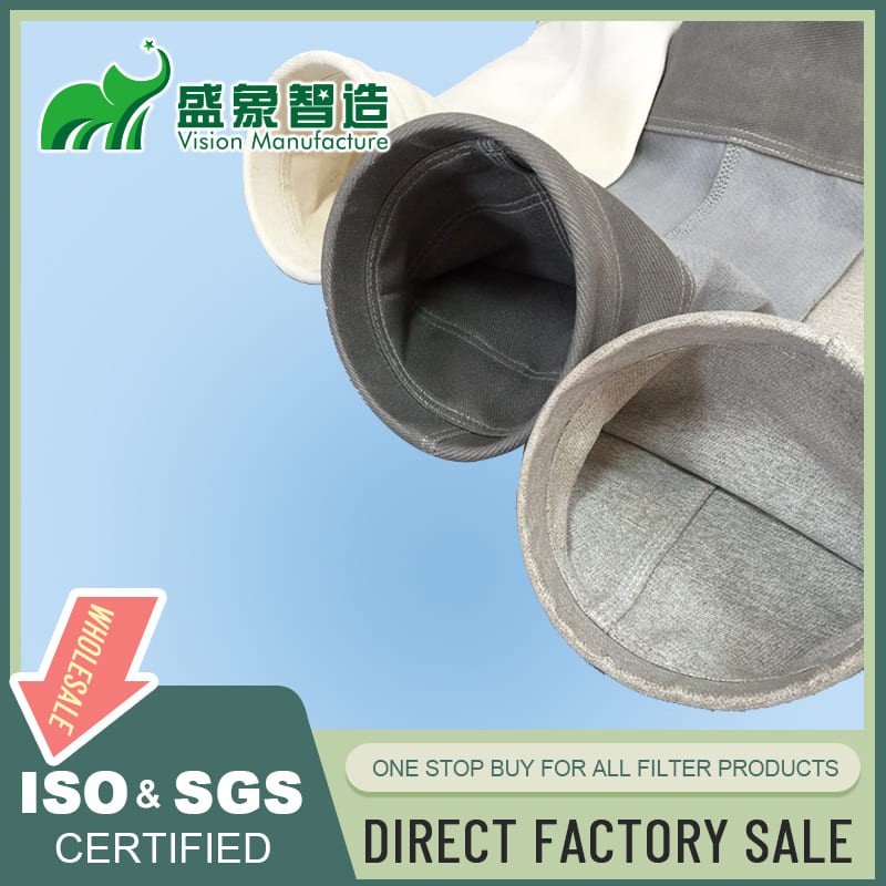 Glass fiber filter bag
