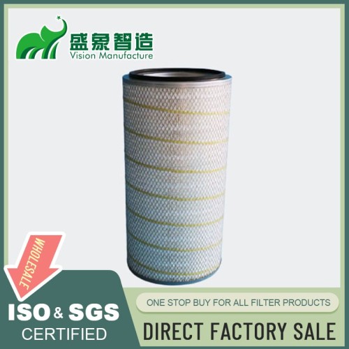 Cylindrical Polyester water&oil proof filter cartridge