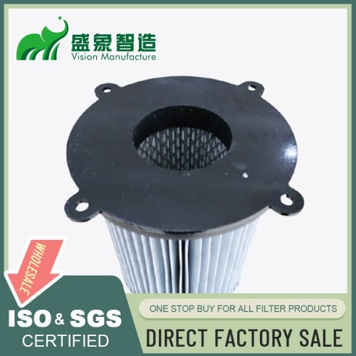 Four screws fixed dust collector cartridge filter