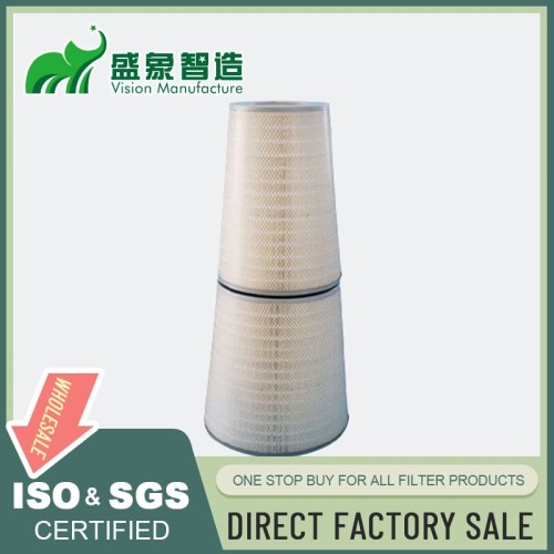 Cylindrical ABS dust filter...