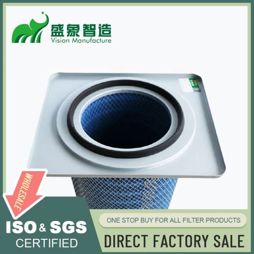 Plastic square end cap dust...