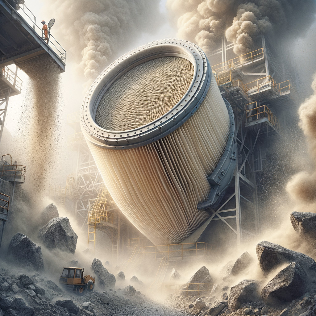 Custom Dust Filter Bag Factory: Abrasion-Resistant for Vietnamese Mining Crushers Yancheng Vision Manufacture Technology Co., Ltd